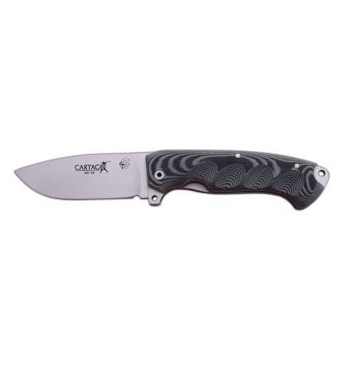 Navaja J&V CARTAGO MICARTA NEGRA FUNDA CORDURA