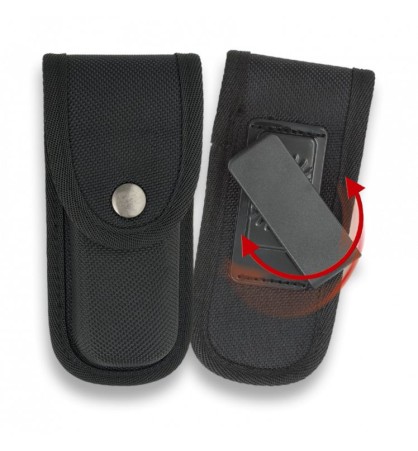 Navaja J&V CARTAGO MICARTA NEGRA FUNDA CORDURA