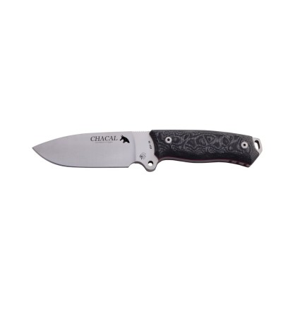 Cuchillo J&V CHACAL MICARTA NEGRA FUNDA CORDURA