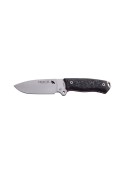 Cuchillo J&V CHACAL MICARTA NEGRA FUNDA PIEL