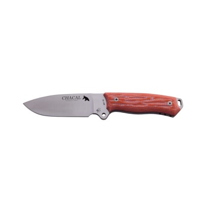 Cuchillo J&V CHACAL MICARTA NARANJA FUNDA CORDURA