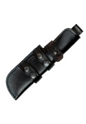 Cuchillo J&V Modelo BLACKBEAR TURQUESA FUNDA PIEL