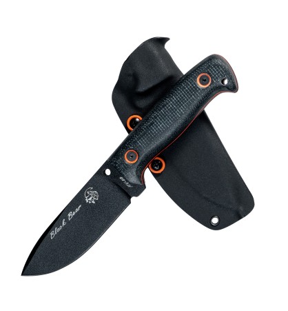 Cuchillo J&V Modelo BLACKBEAR NEGRO