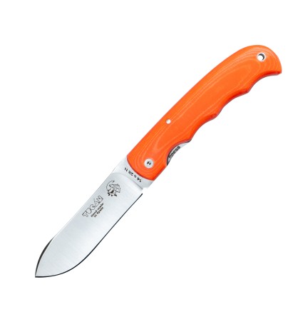 Cuchillo J&V Modelo TUCÁN NARANJA