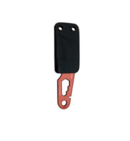 Cuchillo J&V SMALL LACADO NARANJA FUNDA KYDEX PARA CUELLO